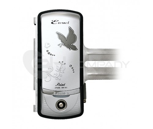 REMOTE CONTROL Digital Door Lock _ EVERNET POINT I GLASS TOUCH SILVER